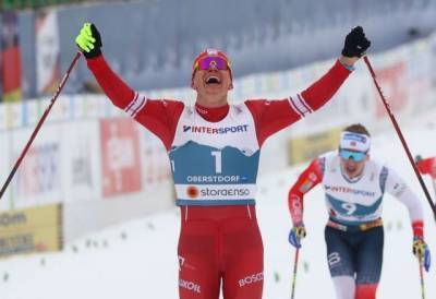Александр Большунов - Симен Крюгер - Лыжник Александр Большунов стал чемпионом мира в скиатлоне - aif.ru - Норвегия