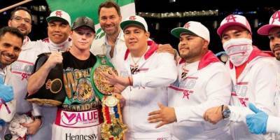 Альварес Сауль - Эдди Хирн - Сильнейший боксер планеты нокаутом победил очередного претендента — видео - nv.ua - Мексика