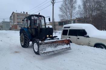 После снегопада на расчистку дорог в Вологодском районе вышло 29 единиц - vologda-poisk.ru - район Вологодский