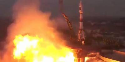 Дмитрий Рогозин - Роскосмос показал видео пуска "Союза" при сильнейшем ветре - ruposters.ru