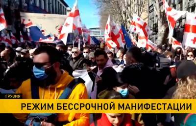 Михаил Саакашвили - Оппозиция в Грузии объявила о начале бессрочного общенационального протеста - ont.by - Грузия - Тбилиси