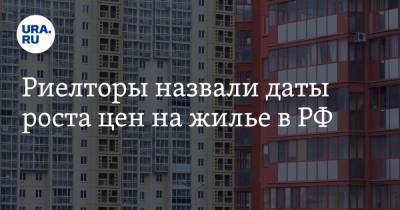 Константин Барсуков - Риелторы назвали даты роста цен на жилье в РФ - ura.news