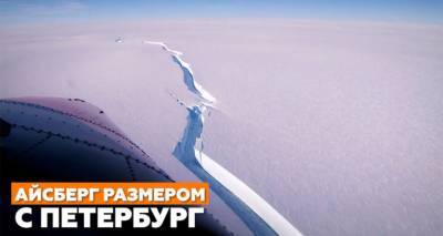 Появились кадры образования в Антарктике гигантского ледника с Санкт-Петербург – видео - ru.armeniasputnik.am - Санкт-Петербург - Армения - Антарктида