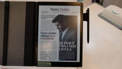 Sony готовит 10,3-дюймовый планшет с цветным дисплеем E Ink - goodnews.ua