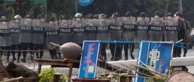 Протесты в Мьянме: 18 человек погибли, силовики применили огнестрельное оружие - w-n.com.ua - Бирма - Янгон