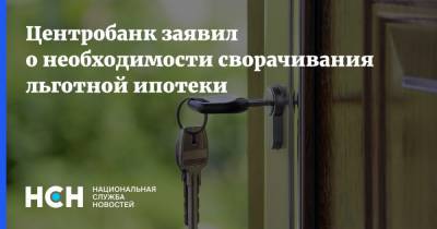 Елизавета Данилова - Центробанк заявил о необходимости сворачивания льготной ипотеки - nsn.fm