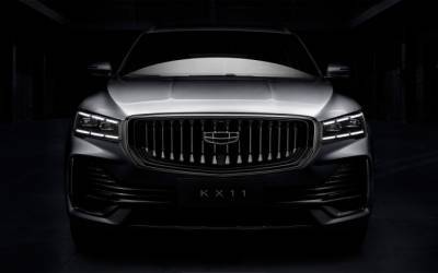 Geely рассекретила дизайн своего нового кроссовера - autostat.ru