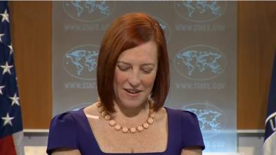 Дональд Трамп - Джен Псаки - Очередной перл от Джен Псаки про новейший самолет США взорвал интернет - riafan.ru - США - Вашингтон