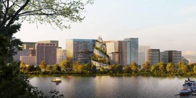 Вирджиния - С рабочими местами в тени деревьев. Amazon представила проект новой штаб-квартиры за $2,8 млрд - nv.ua