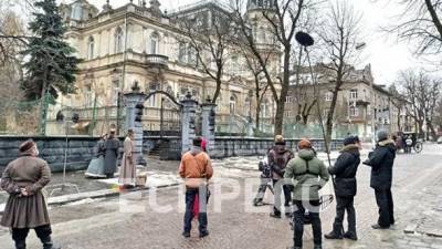 Львов при "бабкушке Австрии": в городе продолжаются съемки исторического фильма - ru.espreso.tv