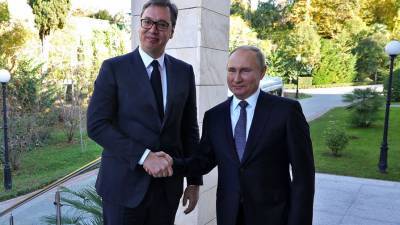 Владимир Путин - Александр Вучич - Путин обсудил с Вучичем поставки «Спутника V» в Сербию - gazeta.ru - Сербия