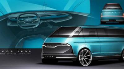 Skoda представила дизайн современного минивэна 1203 - delovoe.tv