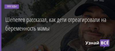 Дмитрий Шепелев - Екатерина Тулупова - Шепелев рассказал, как дети отреагировали на беременность мамы - skuke.net