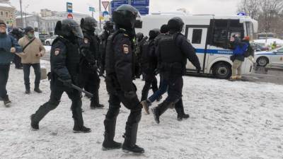 Алексей Навальный - Суд назначил обязательные работы участнику незаконного митинга в Петербурге - nation-news.ru - Санкт-Петербург