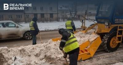 Власти Елабуги представили график уборки придомовых территорий от снега - realnoevremya.ru - Татарстан