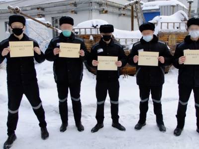 УФСИН в Вологде отчитался о флешмобе заключенных против сквернословия - sobesednik.ru - Вологодская обл. - Вологда - Череповец