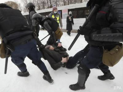Алексей Навальный - На акциях в поддержку Навального задержали более 11 тыс. человек – правозащитники - gordonua.com - Москва - Россия