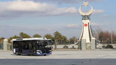 Реджеп Тайип Эрдоган - В Турции представили беспилотный электрический автобус: чем особый - 24tv.ua - США - Турция