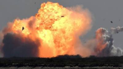 Илон Маск - Ракета SpaceX Starship снова взорвалась при попытке приземления - usa.one - США