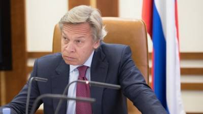 Алексей Пушков - Пушков: Киев хочет заменить язык Пушкина и Толстого на плохой английский - polit.info - Украина - Киев