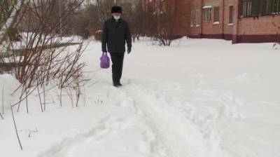 Пешеходы на 8 Марта сами протаптывают себе путь - penzainform.ru