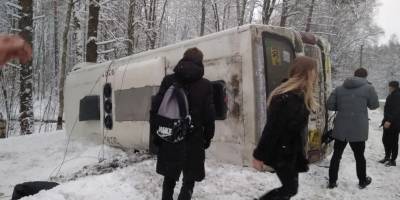 По факту ДТП с маршруткой в Петербурге, где погибла женщина, возбуждено уголовное дело - znak.com - Ленинградская обл. - Санкт-Петербург