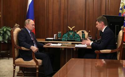 В.Путин - Максим Решетников - Рабочая встреча с Министром экономического развития Максимом Решетниковым - kremlin.ru