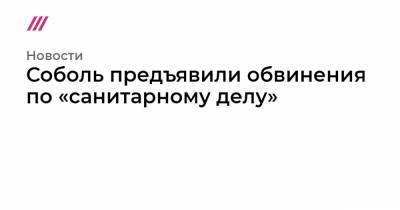 Алексей Навальный - Олег Навальный - Мария Алехина - Анастасия Васильева - Соболь предъявили обвинения по «санитарному делу» - tvrain.ru