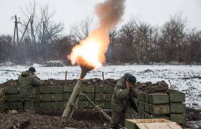 Иван Приходько - Украинские каратели обстреливают окрестности Горловки - news-front.info - ДНР - Горловка