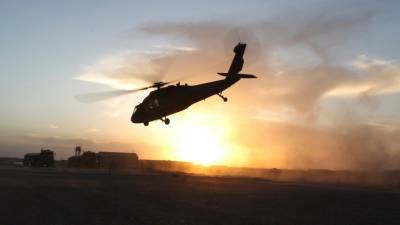 Крушение военного вертолета в Айдахо: погибли три служащих Национальной гвардии - golos-ameriki.ru - county Black Hawk - штат Айдахо
