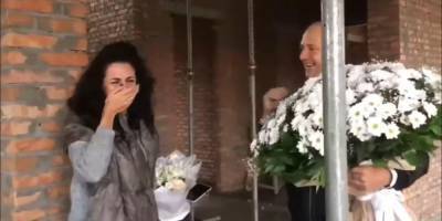Анастасия Каменских - Потап - Настя Каменских - Расплакалась. В Сети появилось видео, как Потап делает предложение Насте Каменских - nv.ua