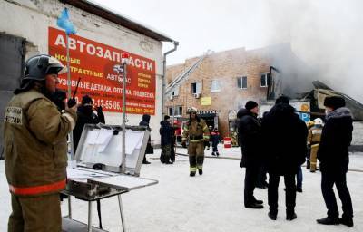 Александр Усс - Семьи всех погибших в пожаре на складе в Красноярске получат по 1 млн рублей - m24.ru - Красноярский край - Красноярск