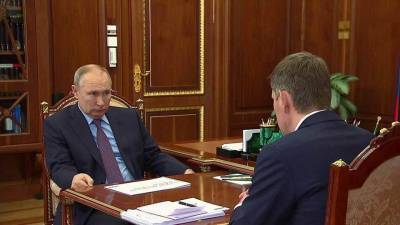 Владимир Путин - Максим Решетников - Глава Минэкономразвития доложил президенту о ситуации на рынке труда - 1tv.ru