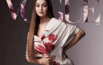 Джиджи Хадид - Джиджи Хадид впервые появилась на обложке Vogue после рождения дочери (ФОТО) - skuke.net