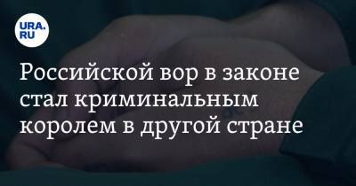 Российской вор в законе стал криминальным королем в другой стране - ura.news - Рига - Латвия - Вена