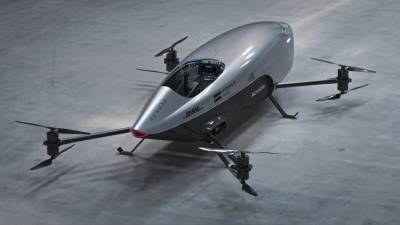 Представили первый в мире летающий гоночный автомобиль: детали - 24tv.ua - Канада