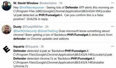 Фирменный антивирус Microsoft принял браузер Google Chrome за опасный троян - goodnews.ua