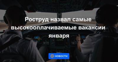 Роструд назвал самые высокооплачиваемые вакансии января - news.mail.ru - Москва - респ. Татарстан - Челябинская обл. - Хабаровский край - респ. Саха - Чукотка - Калининградская обл.