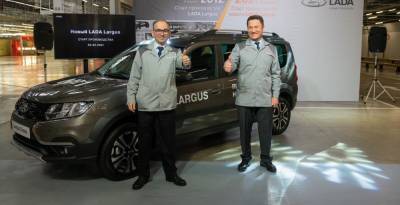 Renault Logan - Завод «АвтоВАЗ» начал производство обновленного семейства Lada Largus - avtonovostidnya.ru - Тольятти