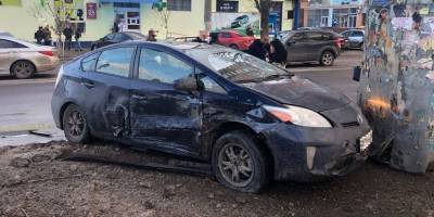 ДТП в Одессе 5 февраля - пьяный водитель проехал на красный и сбил детей на пешеходном переходе, фото - ТЕЛЕГРАФ - telegraf.com.ua - Одесса - Одесская обл.