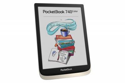 Представлен новый ридер PocketBook 740 Color с 7,8-дюймовым цветным экраном второго поколения E Ink new Kaleido, продажи в Украине стартуют в марте по цене 8599 грн - itc.ua