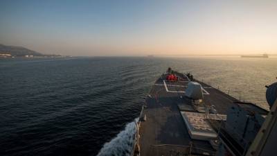 Опубликовано видео захода в порт Батуми эсминца ВМС США "Дональд Кук" - nation-news.ru - США - Грузия - Батуми