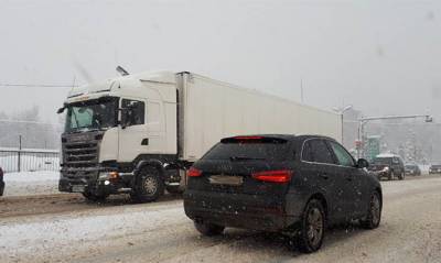 Киев ограничит въезд грузовиков из-за непогоды - capital.ua - Киев