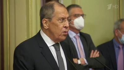 Сергей Лавров - Жозепом Боррелем - Энтони Блинкеный - Глава МИД России провел переговоры с верховным представителем ЕС по иностранным делам и безопасности - 1tv.ru - Москва
