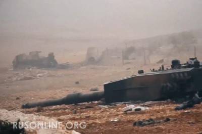 Российские военные уничтожили в Сирии турецкие танки и бронеавтомобили - rusonline.org - Сирия - провинция Идлиб