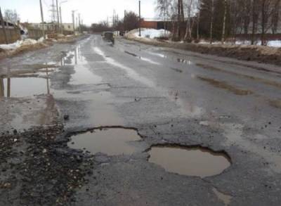 В Тамбове жалуются на «убитую» дорогу в промзоне Строителя - 7info.ru - Тамбов