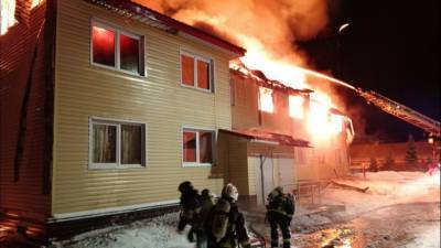 Жертвой пожара в жилом доме в Мурманской области стал мужчина - mir24.tv - Мурманская обл. - Кандалакша