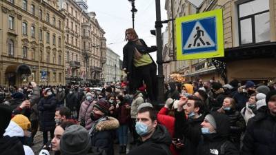 Иностранные дипломаты попали на записи камер наблюдения на незаконных митингах - riafan.ru - Москва - Санкт-Петербург - Швеция