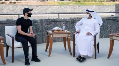 Павел Дуров - Дуров встретился с наследным принцем Дубая - polit.info - Dubai - Дубаи