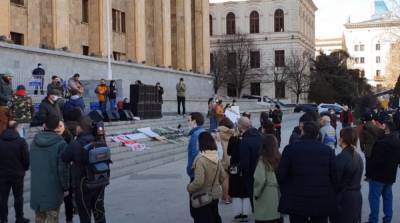 В Грузии начались антикарантинные протесты - ru.slovoidilo.ua - Грузия